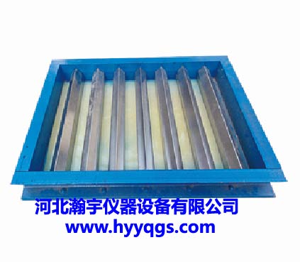 自密實(shí)砼刀口約束早期開(kāi)裂試驗模具